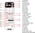 Projector Remote Control 2198635 for Epson 880 EX3280 VS260 EX5280 EX9230 PRO EX9240 EX7280 Projector Controller