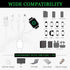 4 in 1 Multi Charging Cable, 3.3ft Fast Magnetic USB Type C for Apple Watch, iPhone, AirPods, Android & More.