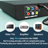 Delleson Region Free DVD Player for TV with AV Port, Compact CD/DVD Players for Home, DVD Player with Remote Control