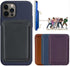 Magnetic Card Wallet Holder for iPhone 14/13/12 Series with MagSafe (Wisteria)