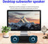 Portable Mini Sound Bar, USB Powered Desktop Computer Speakers for Gaming Laptop