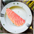 KOMBIUDA Simulated Salmon Slice Fake Food Model Lifelike Salmon Prop for Kitchen Decoration Restaurant Display