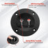 4PCS 3.5" Speaker Box Terminal Cup, Spring Round Subwoofer Box Terminal Binding Post Connector for DIY Speaker