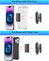 ?2-PACK?Magnetic Phone Holder for Car Dash, Super Magnet Car Mount for iPhone with 360° Rotation