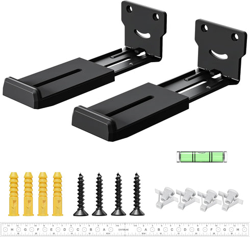 ETHU Universal Sound Bar Mounts Under TV, Heavy-Duty Soundbar Wall Mount with 44