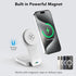 3 in 1 Wireless Charging Station for Apple Devices, Foldable Magnetic Charger for iPhone 15/14/13/12, Apple Watch,