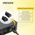 BRENDAZ (5-Pack) C7 2 (6-Feet) Polarized Power Cord, Prong AC Power Cable, Compatible with Vizio D, E, M Series HDTV