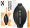 K&F Concept Lens Air Blower, Rubber Bulb Dust Blower Cleaner with Long Nozzle for Cell Phone, Tablet, Camera