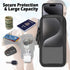 Adjustable Arm Band Phone Holder for Running, Walking, Workout - Clear Crossbody Pouch Purse with Strap for iPhone and
