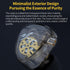 KZ Merga in Ear Monitor Wired, Dual Dynamic Driver Headphones, HiFi Stereo Earbuds for Musician, Black, with Microphone