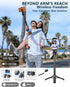 SonixForce 3-in-1 360 Pocket Phone Tripod, Portable Selfie Stick Tripod with Remote, Rotation Cell Phone Tripod Stand
