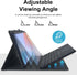 Universal Touchpad Keyboard Case for 9.7, 10.1, 10.2", 10.5", 10.9", 11" Tablet, Rainbow Backlight TrackPad Keyboard