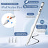 Stylus Pen for iPad, Newly Dual-Tip for Touch Screens, Fast Charge, Palm Rejection for iPad Pro 11"/12.9", Air 3/4/5,