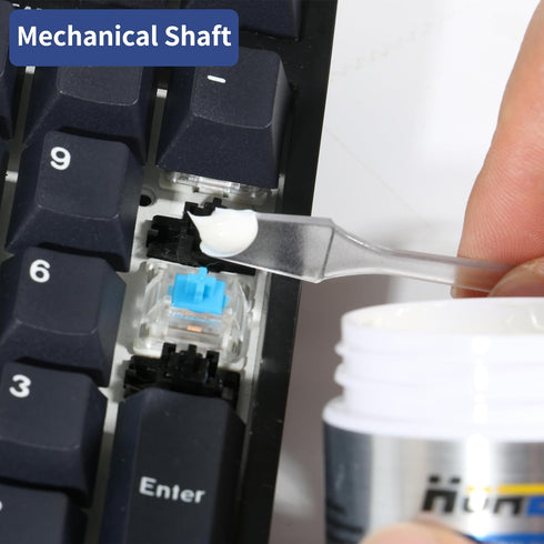 Horex Keyboard Switch Silicone Grease 50g, Mechanical Stabilizer Keycaps Connectors Dielectric Lubricant DIY Kit for