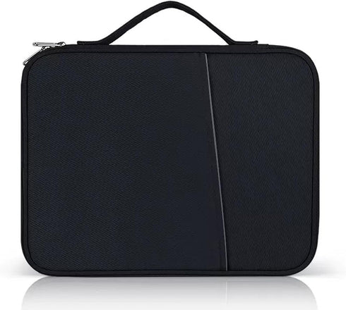 iPad Pro 12.9 Carrying Bag, Waterproof Sleeve for Magic/Smart Keyboard Accessory, Black