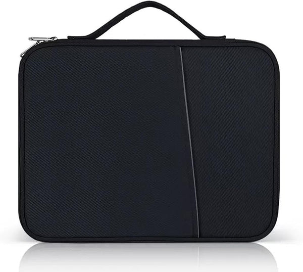 iPad Pro 12.9 Carrying Bag, Waterproof Sleeve for Magic/Smart Keyboard Accessory, Black