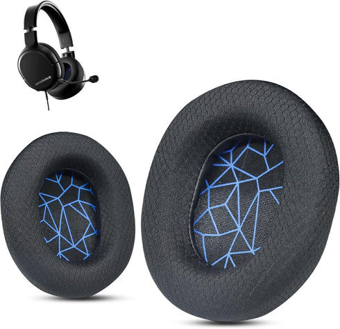 Arctis 7 Ear Cushion, Replacement Earpads for SteelSeries Arctis 1, Pro, 3, 5, 7, 7+, 7p, 7X, 9 Wireless Headset, Blue