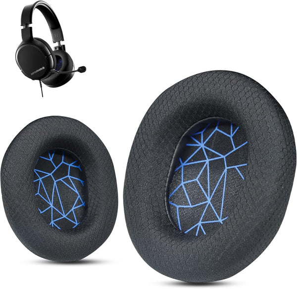 Arctis 7 Ear Cushion, Replacement Earpads for SteelSeries Arctis 1, Pro, 3, 5, 7, 7+, 7p, 7X, 9 Wireless Headset, Blue