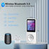Wodgreat MP3 5.0, 1.8 inch 128GB(White, 32GB) Player with Bluetooth Screen Portable Music Player with HD Speaker, HiFi