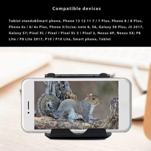 DRM 2 Pack Phone Stand Holder for Desk, Portable Multi-Angle Adjustable Cell Phone Holder for 4-7.9 inch Display