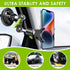 Suction Cup Holder Phone Mount Car, 360° Rotating Universal Ball Head Arm for Video Recording Vlog