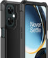Ailiber OnePlus Nord N30 Phone Case, Slim Silicone Cover with Screen Protector, Shockproof TPU Bumper, Black