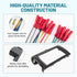 2009-2013 NuIth Double DIN Radio Installation Dash Kit W/Radio Wire Harness for Toyota Corolla, Aftermarket Radio Dash