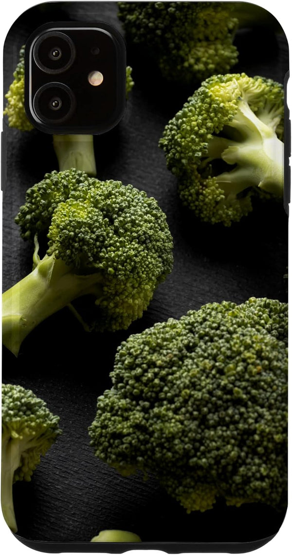 Delicious Fresh Broccoli Vegetables Organic Gifts iPhone 11 Delicious Fresh Broccoli Vegetables Organic Case