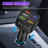 Car Charger Adapter, 6 USB Multi Port Fast Charger with QC 3.0, Quick Charging for Most Cell Phones, Black