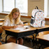 Msyxl Backpack 14" 30L Ice Cream Cones School with Laptop Compartments and Reflective Straps, Fits Laptop, Capacity