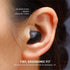 Wireless Ear Buds for Small Ears, 2.5g Lightweight Mini Earbuds, Cute Colors for Women & Kids, Bluetooth 5.3 - Black