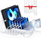 SooPii 8-Port USB-C Charging Station with 1 PD 20W Fast Charging Port, 8 Mixed Cables, and Upgraded Holder for lWatch