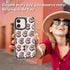 Rosarnnah 17 6.6 (6.3") for iPhone Case Cute - Durable Shockproof ft Drop Impact Phone Case - Funny Milk Cow Ducky