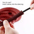 Alex Tech 25ft - 3/4 inch PET Expandable Braided Sleeving, BlackRed Braided Cable Sleeve