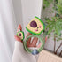 3D Cute Cartoon Charger Protector Case for Apple 20W USB-C Power Adapter and Lightning Cable (Green Avocado)