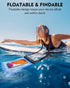 Extra Large Waterproof Phone Pouch, IPX8 Underwater Protector for Beach Vacation, Clear Dry Bag with Lanyard