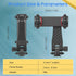 Zeadio Smartphone Tripod Mount Adapter, Cell Phone Tripod Holder Selfie Stick Monopod Adjustable Clamp, Fits for All