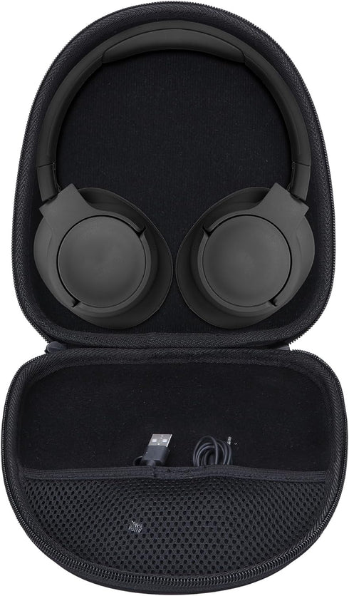 Hard Case Compatible with JBL Tune 710BT 720BT 510BT 660NC 700BT 570BT 760NC Bluetooth Headphones, Black Case