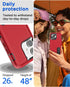 AICase iPhone 11 Heavy Duty Case with Kickstand, Glass Screen Protector & Camera Lens, Rugged Shockproof Protection 6.1"