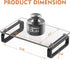 HD02B-001U Hemudu Computer Monitor Stand Riser Multi Media Desktop Stand for Flat Screen LCD LED TV, Laptop/Notebook