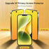 2 Pack Privacy Screen Protector for iPhone 14 / iPhone 13 / iPhone 13 Pro, Anti-Spy Tempered Glass, Gradient Colorful