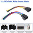 Buick,14Pin 16Pin Radio Wiring Harness Antenna Compatible with Chevrolet Chevy Sierra Silverado Express Suburban