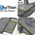 SkyTitan (4-Tab CD Slot Car Mount for Portable CarPlay Screens, Adjustable Angles, Low Profile and Sleek, Integrated