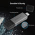 SABRENT 3.0 (CR-BCA2) SD Card Reader USB C & USB A, Micro SD Card Reader, USB Dual Slot Memory Card Adapter for Laptop