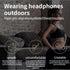 Bluetooth Ear Clip, Single Wireless Ear Bud Clip On Headphone, Open Ear Bluetooth Wireless Headset for Workout Cycling