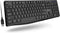 X9 Performance Wired Keyboard - Ultra Slim Full Size Ergonomic Computer Keyboard, Basic USB Keyboard for PC Desktop,