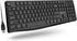 X9 Performance Wired Keyboard - Ultra Slim Full Size Ergonomic Computer Keyboard, Basic USB Keyboard for PC Desktop,