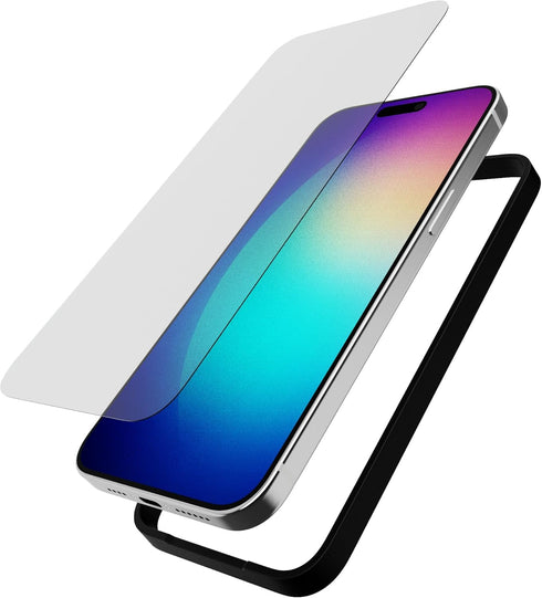 Tech21 Impact Glass Screen Protector for iPhone 15 Pro Max - 2 Pack