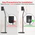 Universal Surround Speaker Stands, Adjustable Height 33" to 42", Pair for Samsung, Vizio, Sony, LG, Roku Small