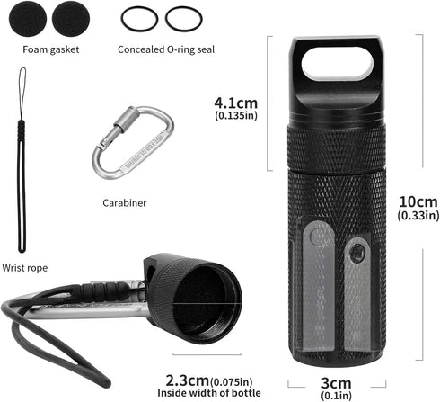 Ledger Nano X S S Plus Waterproof & Shockproof Accessory Case, Compatible Cryptocurrency USB Thumb Drive Storage